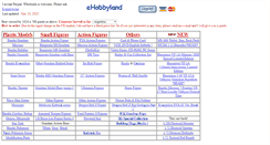 Desktop Screenshot of ehobbyland.com